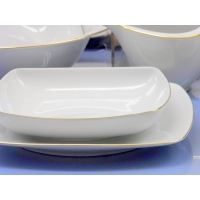 Talerz głęboki 20,5 cm dek: 3603 Złota Linia AKCENT